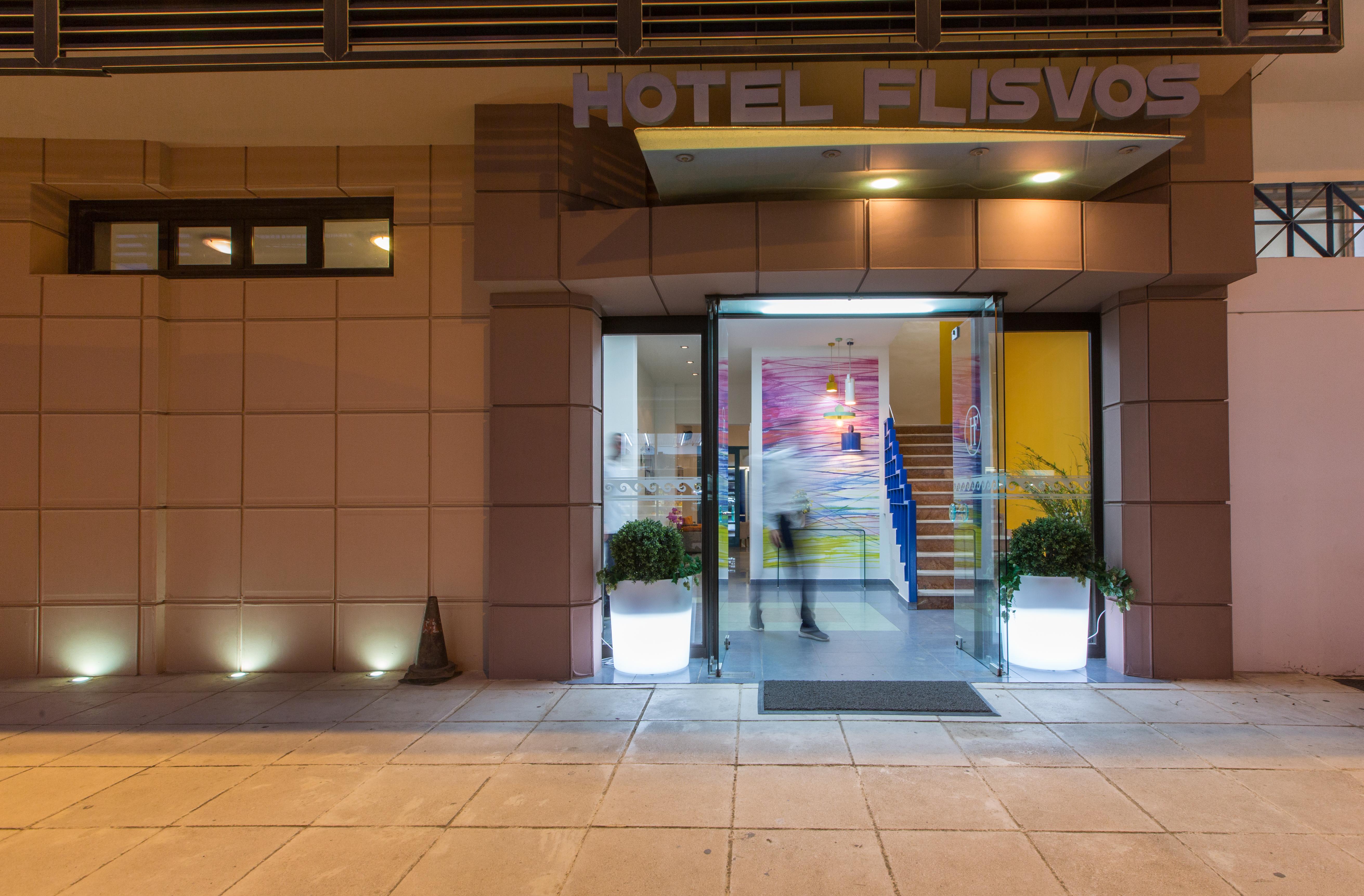 Flisvos Hotel Толон Экстерьер фото